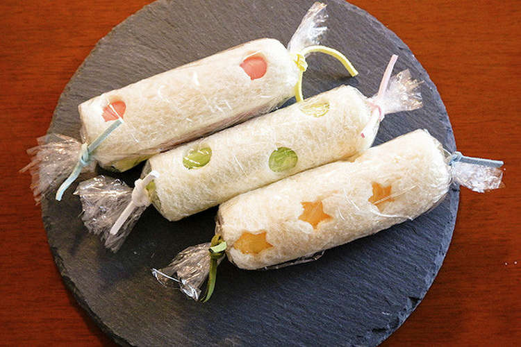 カラフルくるくるサンドイッチ レシピ 作り方 By 摂津市 クックパッド 簡単おいしいみんなのレシピが377万品