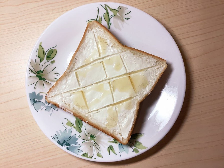 朝食に！メープルクリチトーストの画像