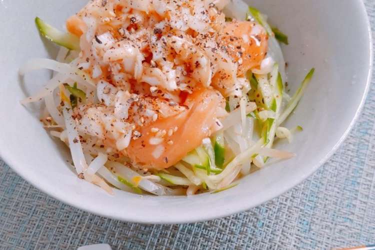 業務スーパー ねぎ塩炙りトロサーモン丼 レシピ 作り方 By 八百屋まりの クックパッド 簡単おいしいみんなのレシピが374万品