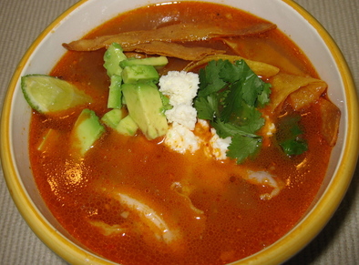 メキシカン・ライススープの写真