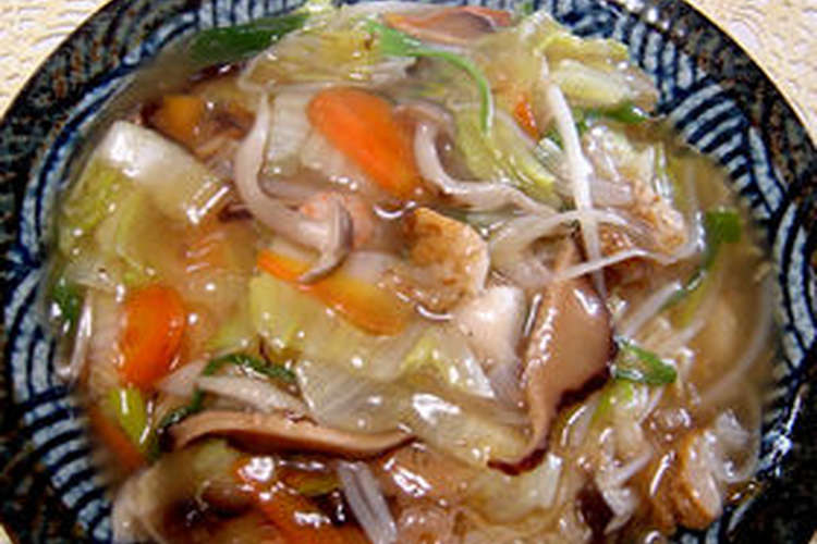 冬のこんがり焼きそうめん 和風あんかけ レシピ 作り方 By エレナ0601 クックパッド 簡単おいしいみんなのレシピが352万品