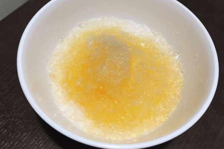 カルピス風味のさっぱりかき氷 レシピ 作り方 By Pino クックパッド 簡単おいしいみんなのレシピが374万品