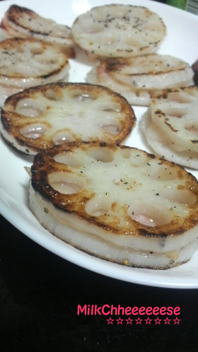 シンプル野菜料理☆れんこんのサクサク焼き