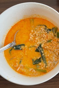 ピリ辛坦々スープ