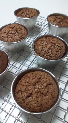 かったさんちの簡単♪生チョコスフレケーキ