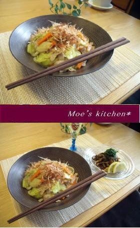 ランチに☆白だしで簡単上品焼うどん