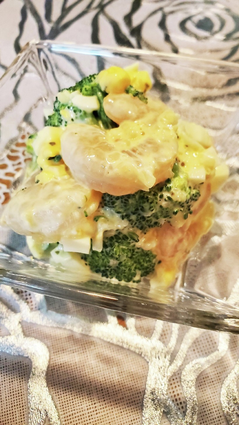 冷凍海老&ブロッコリーのタルタルサラダの画像