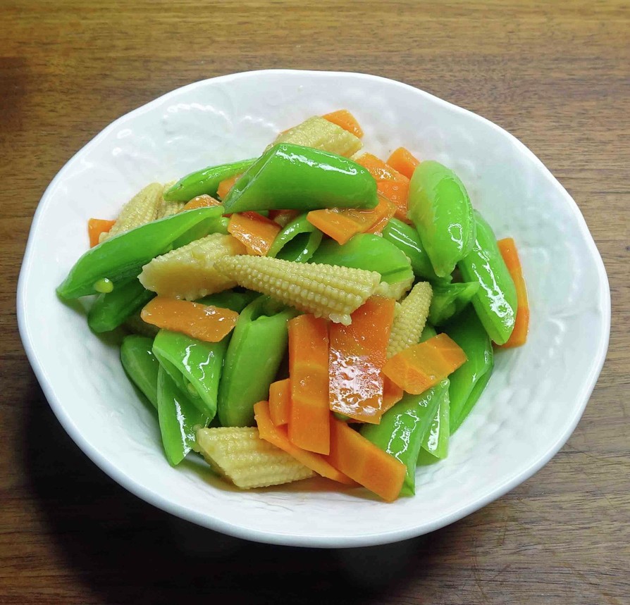 季節の彩野菜でナムルの画像