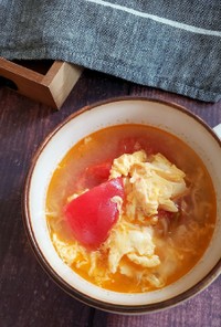 トマトのふわたま本格中華スープ