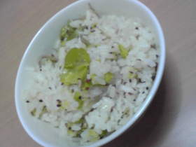絶品!炊くだけ豆ごはん。