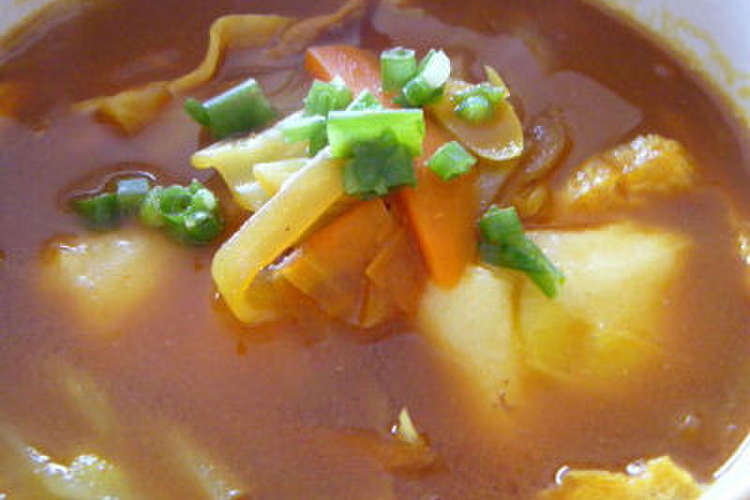 おもちがとろり 和風カレースープ レシピ 作り方 By Cocoko クックパッド 簡単おいしいみんなのレシピが350万品