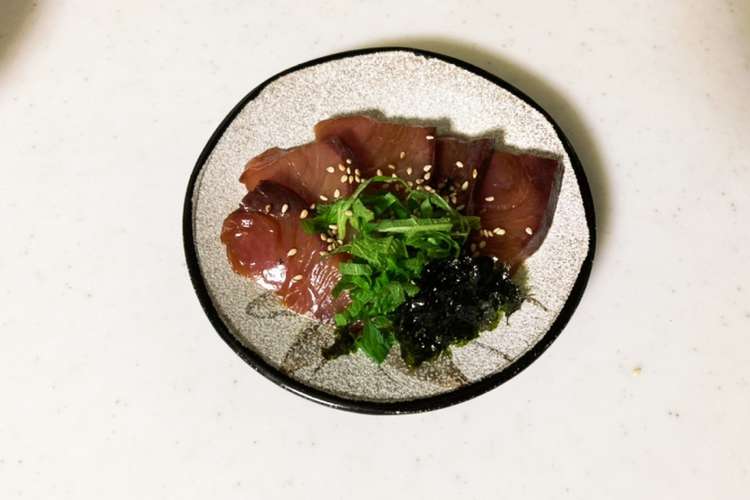 魚の漬け汁 刺身用ブリを使用 レシピ 作り方 By 母さん1971 クックパッド 簡単おいしいみんなのレシピが378万品