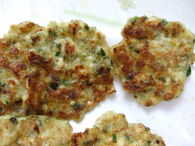 ギョウザのタネで★簡単ミニ豆腐おやき