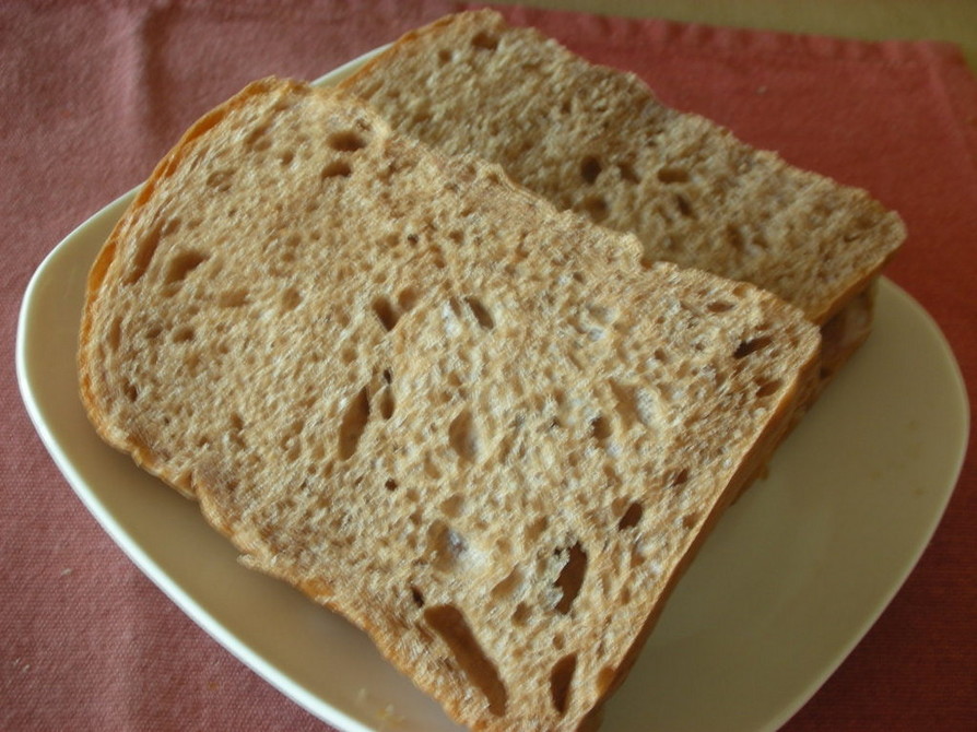 ふんわりココア食パンの画像