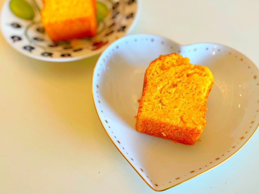 きれいな橙色♡にんじんのパウンドケーキの画像