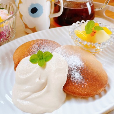 低糖質♡大豆粉パンケーキの写真