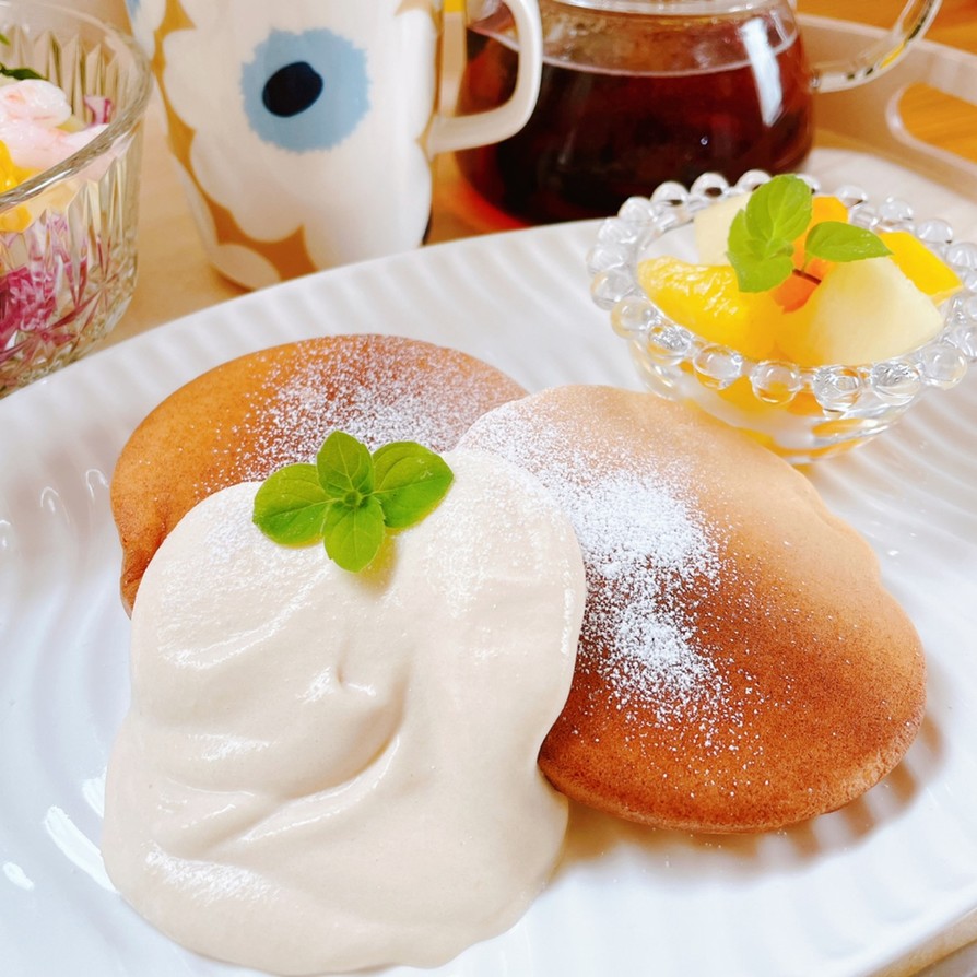低糖質♡大豆粉パンケーキの画像
