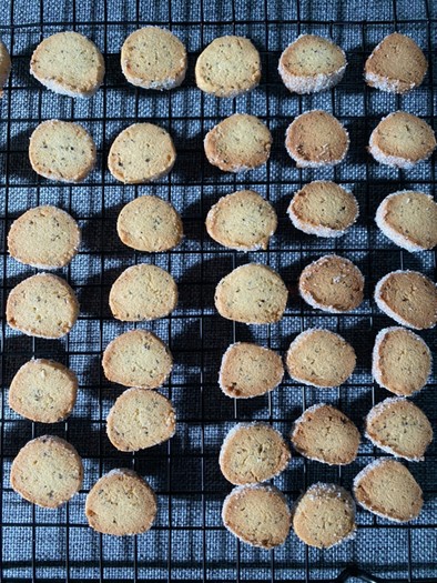 米粉で作る簡単紅茶ディアマンクッキーの写真