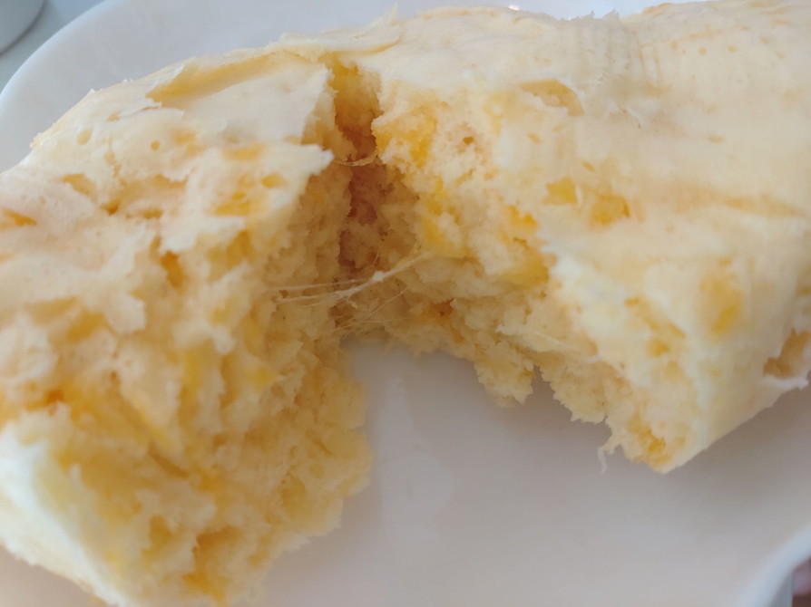 レンジで簡単！チーズ蒸しパンの画像