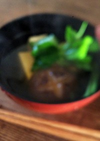 どんこ椎茸と豆腐の中華スープ