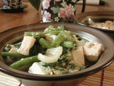 野菜とお豆腐のさっと煮の写真
