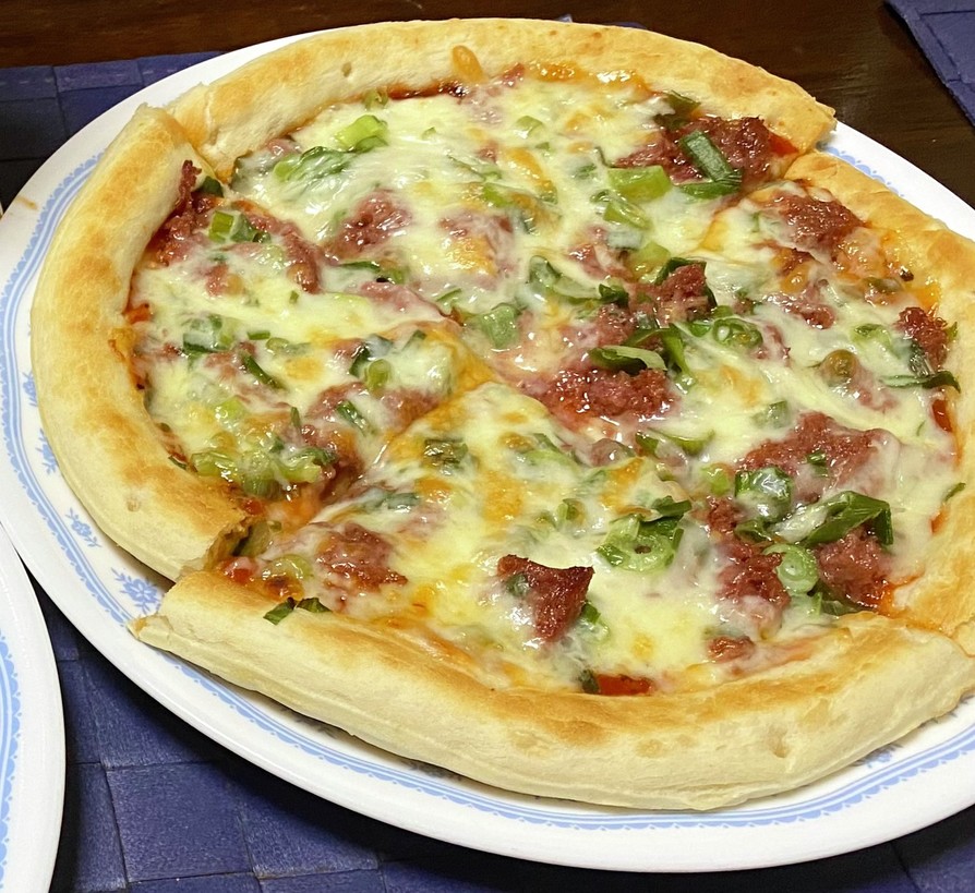 コンビーフピザの画像