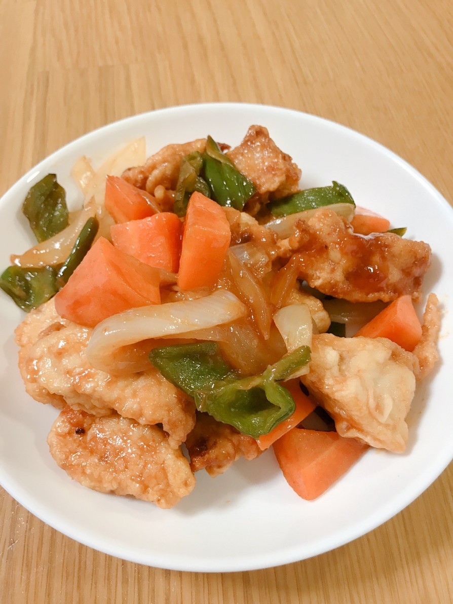 ☆ヘルシー☆鶏胸肉で作る酢鶏の画像