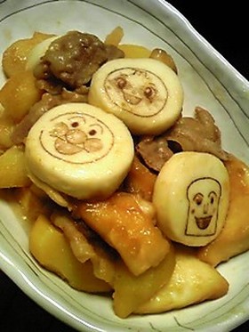 ★豚バラ&じゃがいも&はんぺんの煮物★