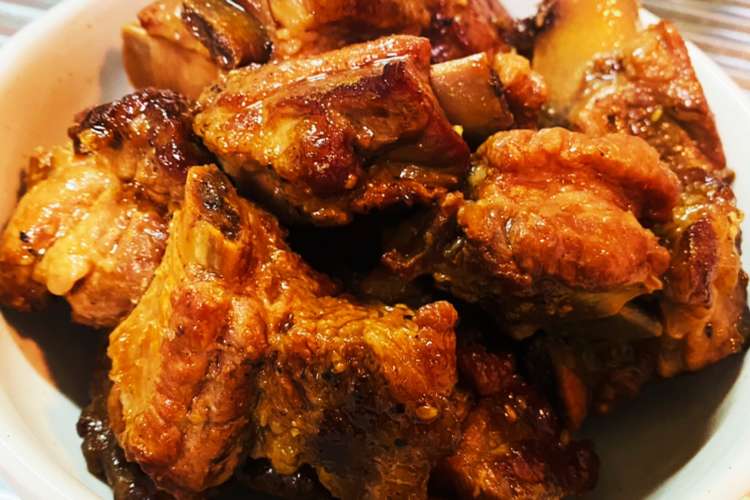 焼き肉のタレで簡単スペアリブ レシピ 作り方 By をわか亭 クックパッド 簡単おいしいみんなのレシピが372万品