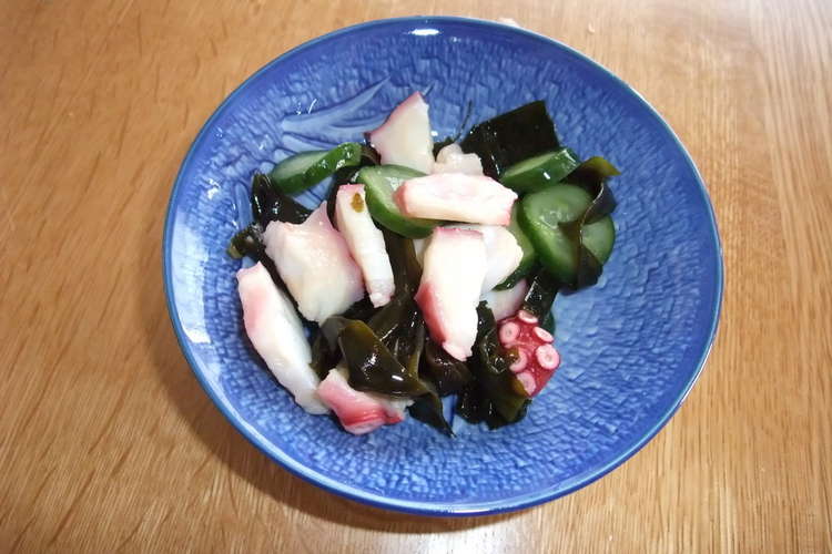 この甘酸っぱさがたまらない たこの酢の物 レシピ 作り方 By 松本秀夫 クックパッド 簡単おいしいみんなのレシピが375万品