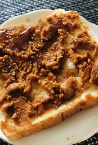 映えぬトーストシリーズ᯽黒蜜きなこバター