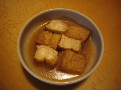 簡単★厚揚げ豆腐の煮物の写真