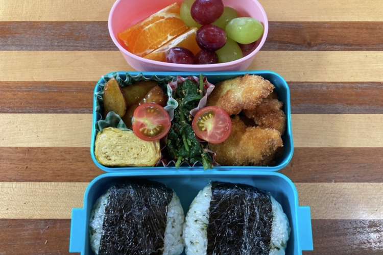 中学生女子お弁当 22 5 26 レシピ 作り方 By さえさん クックパッド 簡単おいしいみんなのレシピが370万品