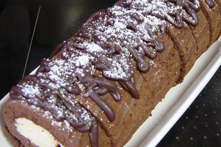 バレンタインにティラミスロールケーキ レシピ 作り方 By Kurolabu428 クックパッド