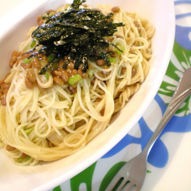 激簡単 なのに激ウマ 納豆パスタ レシピ 作り方 By Mi Kitchen クックパッド 簡単おいしいみんなのレシピが358万品