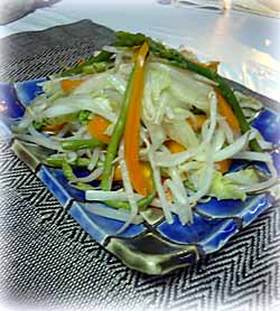 ゆで野菜サラダ