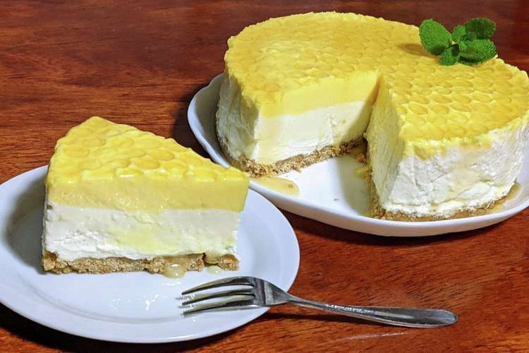 かわいい 蜂の巣チーズケーキ レシピ 作り方 By そこらのヨツバ クックパッド 簡単おいしいみんなのレシピが378万品
