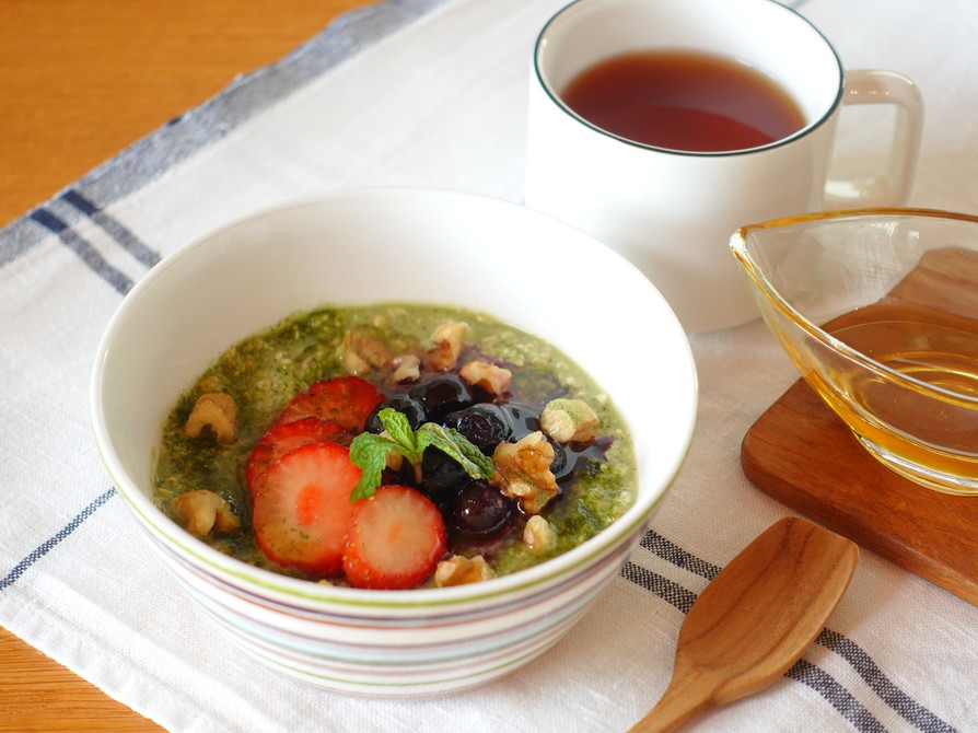 イチジクとハチミツのオーバーナイトオーツのレシピ