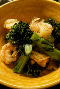 Broccoli and Shrimp