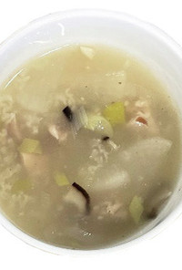 【保育園給食】サムゲタン風スープ