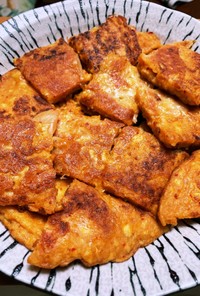 豆腐キムチーズチヂミ