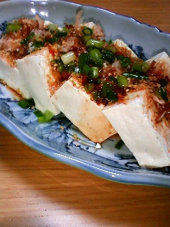 冷奴~ちりめん山椒~