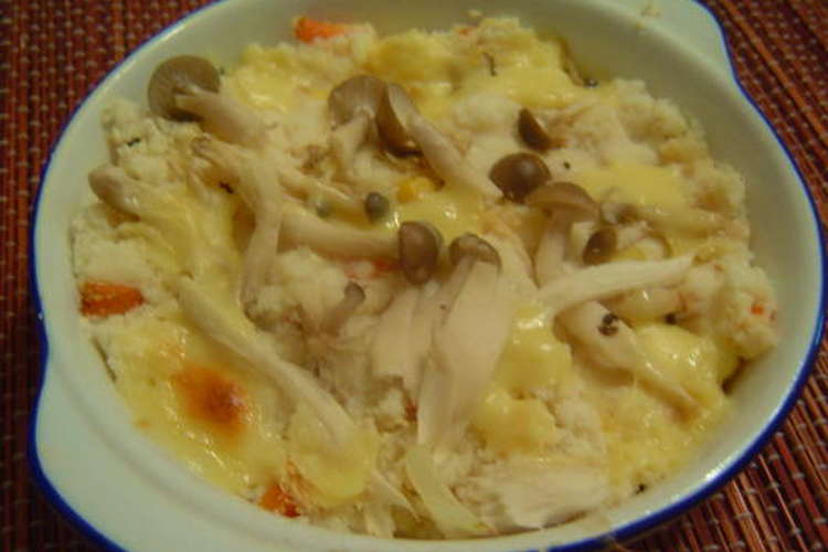 レンジのみ とろーりチーズおからグラタン レシピ 作り方 By れなぼうず クックパッド 簡単おいしいみんなのレシピが373万品