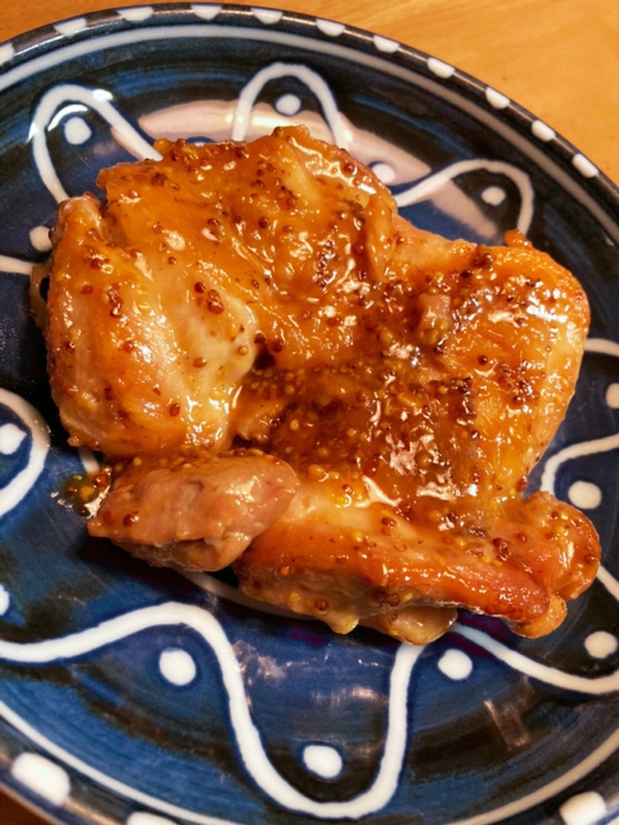 大人の甘辛☆鶏肉のハニーマスタード焼きの画像