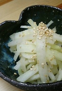 韓国料理：大根のナムル