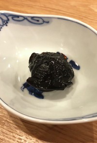梅の黒煮(覚書)