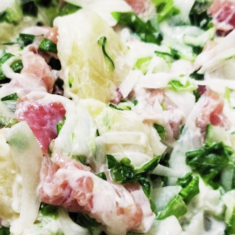 パイナップルプレッツェルサラダのレシピ