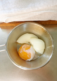 最速のタオルに（煮）卵
