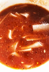 麺も食べられるトマトスープ