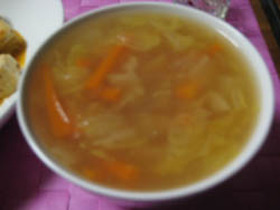 簡単!野菜だけの中華スープ★
